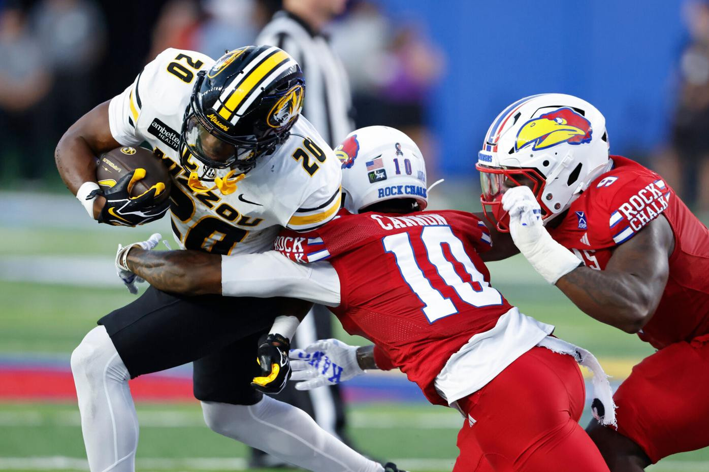 MIzzou Bleeds Kansas in Heated Border-War